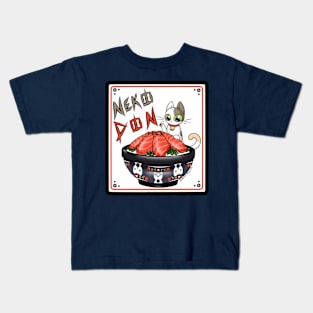 Maneki Neko Don Kids T-Shirt